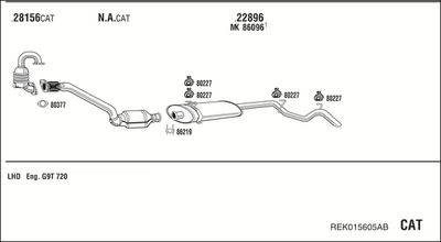 WALKER REK015605AB