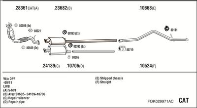 WALKER FOK029971AC