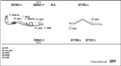 WALKER FOK019601CB