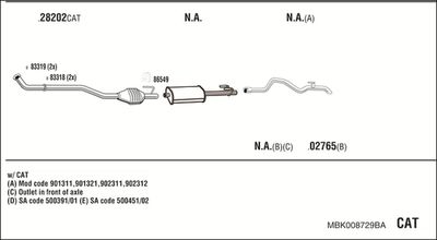 WALKER MBK008729BA