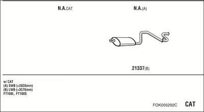 WALKER FOK005292C WALKER FOK005292C