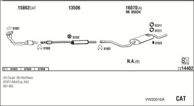 WALKER VW20510A