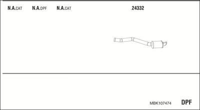 WALKER MBK107474