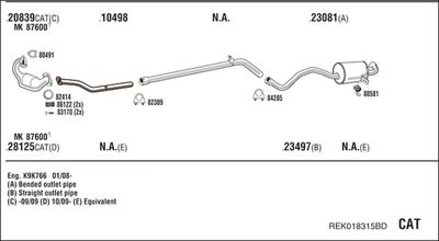 WALKER REK018315BD WALKER REK018315BD
