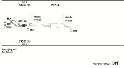 WALKER MBK007491CB