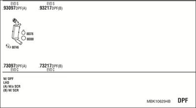 WALKER MBK106294B