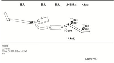 WALKER MB83072B