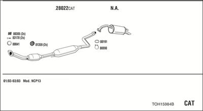 WALKER TOH15984B
