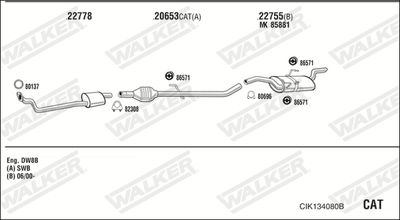 WALKER CIK134080B