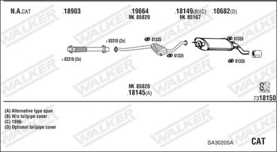 WALKER SA30205A