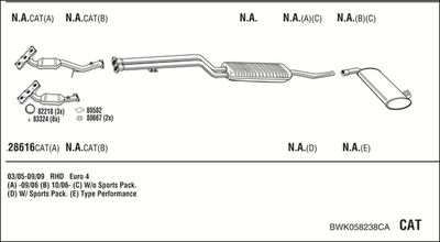 WALKER BWK058238CA