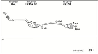 WALKER BW32547B