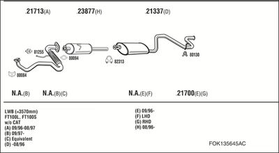 WALKER FOK135645AC