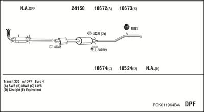 WALKER FOK011964BA