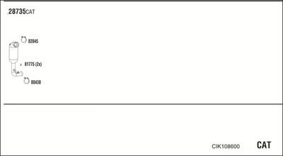 WALKER CIK108600