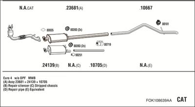 WALKER FOK108639AA