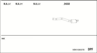WALKER MBK108007B