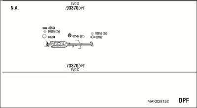 WALKER MAK028152 WALKER MAK028152