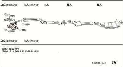 WALKER BWH15457A