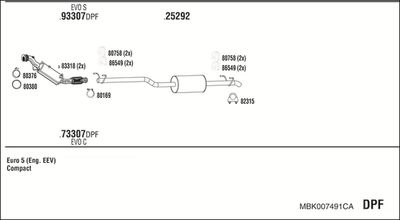 WALKER MBK007491CA
