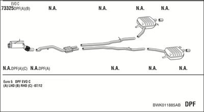 WALKER BWK011885AB