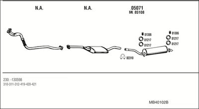 WALKER MB40102B