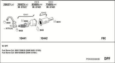 WALKER PEK005983B