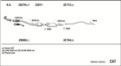 WALKER MBK014992C