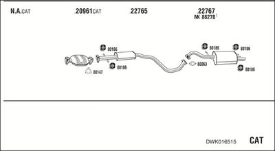 WALKER DWK016515