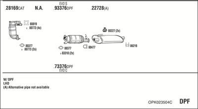 WALKER OPK023504C
