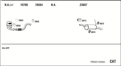 WALKER PEK011045A