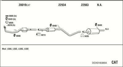 WALKER DCK018389A