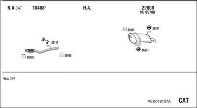 WALKER PEK018107A