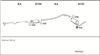 WALKER RE94020 WALKER RE94020