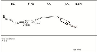 WALKER RE94002 WALKER RE94002