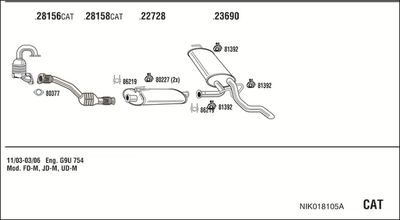 WALKER NIK018105A