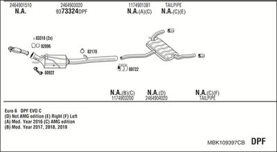 WALKER MBK109397CB