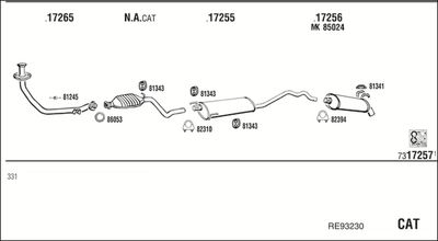 WALKER RE93230 WALKER RE93230