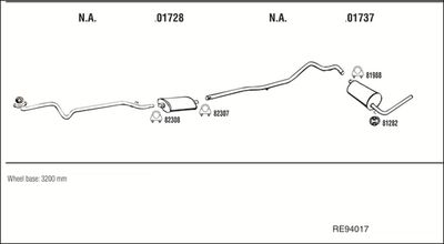 WALKER RE94017 WALKER RE94017