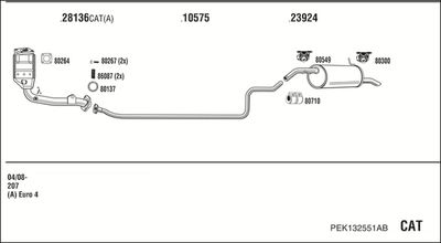 WALKER PEK132551AB