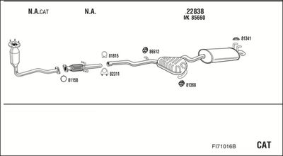 WALKER FI71016B