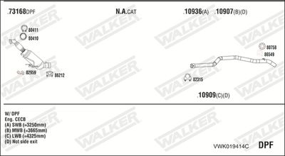 WALKER VWK019414C