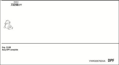 WALKER VWK026762AA