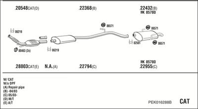 WALKER PEK016288B