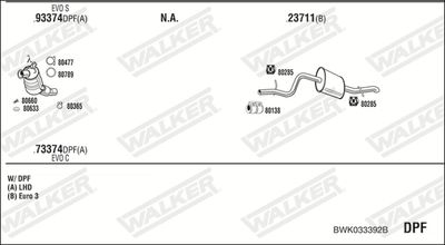 WALKER BWK033392B