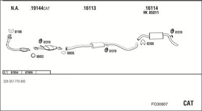 WALKER FO30807