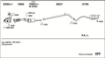 WALKER REK018785BB