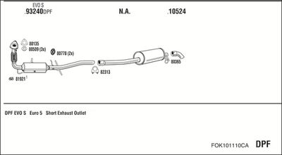 WALKER FOK101110CA