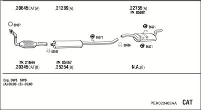 WALKER PEK020469AA