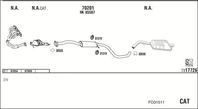 WALKER FO31511 WALKER FO31511
